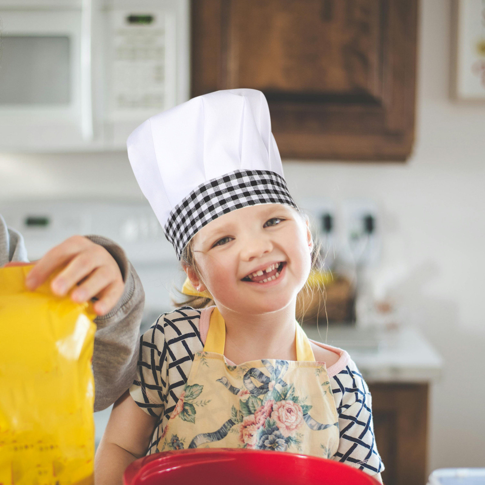 Kitchen Kids Baking Set - 1세트 어린이용 요리사 앞치마 및 모자