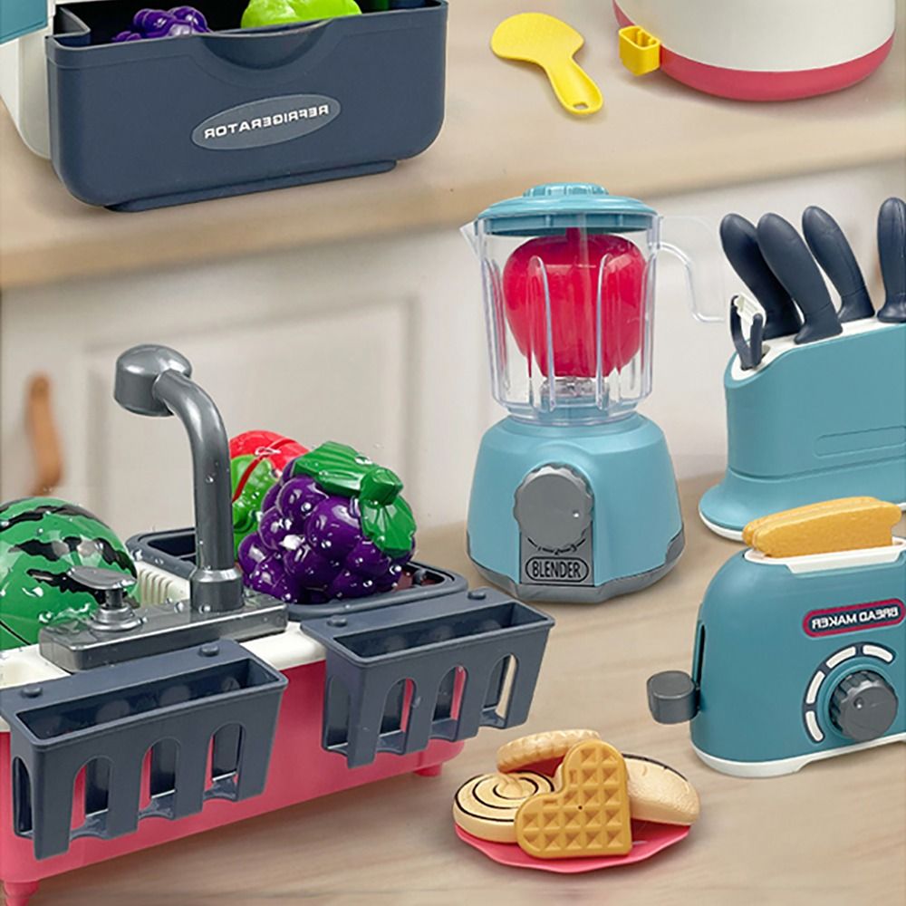 다채로운 색상의 어린이 요리 놀이 세트 플라스틱 가스레 - Kitchen Kids Baking Set 리뷰 및 가격